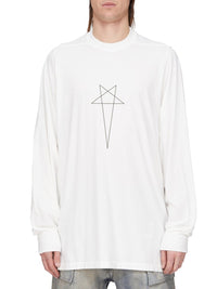 Jumbo short-sleeved T-shirt - Milk & Black