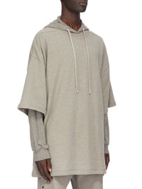 Tommy Hustler hooded sweatshirt - Melange Grey