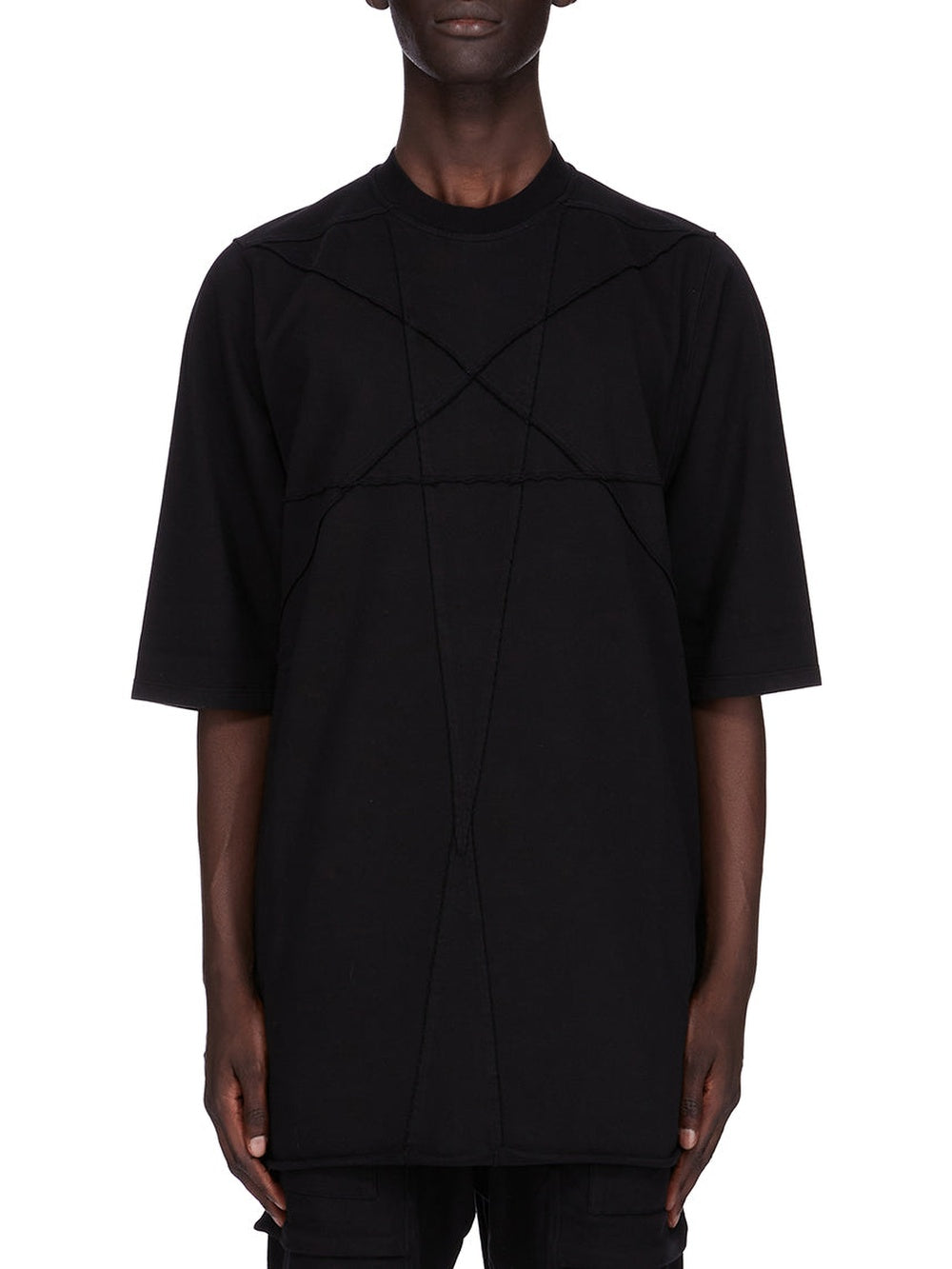 Jumbo short-sleeved T-shirt - Black