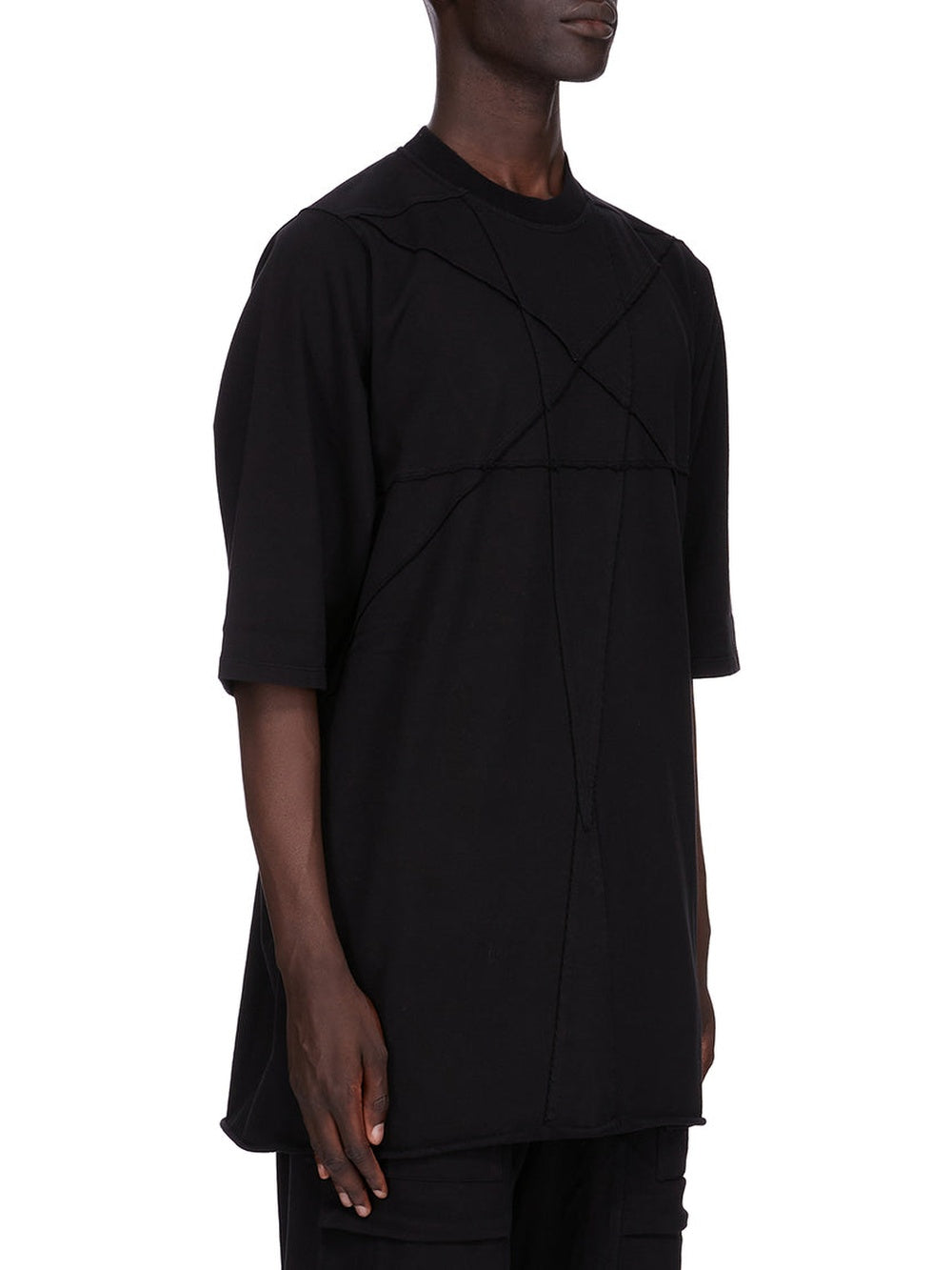 Jumbo short-sleeved T-shirt - Black