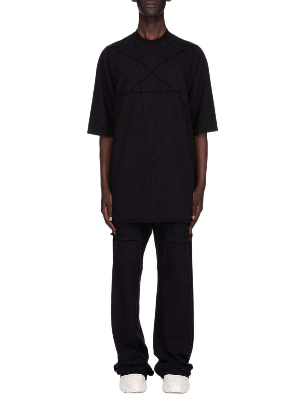Jumbo short-sleeved T-shirt - Black