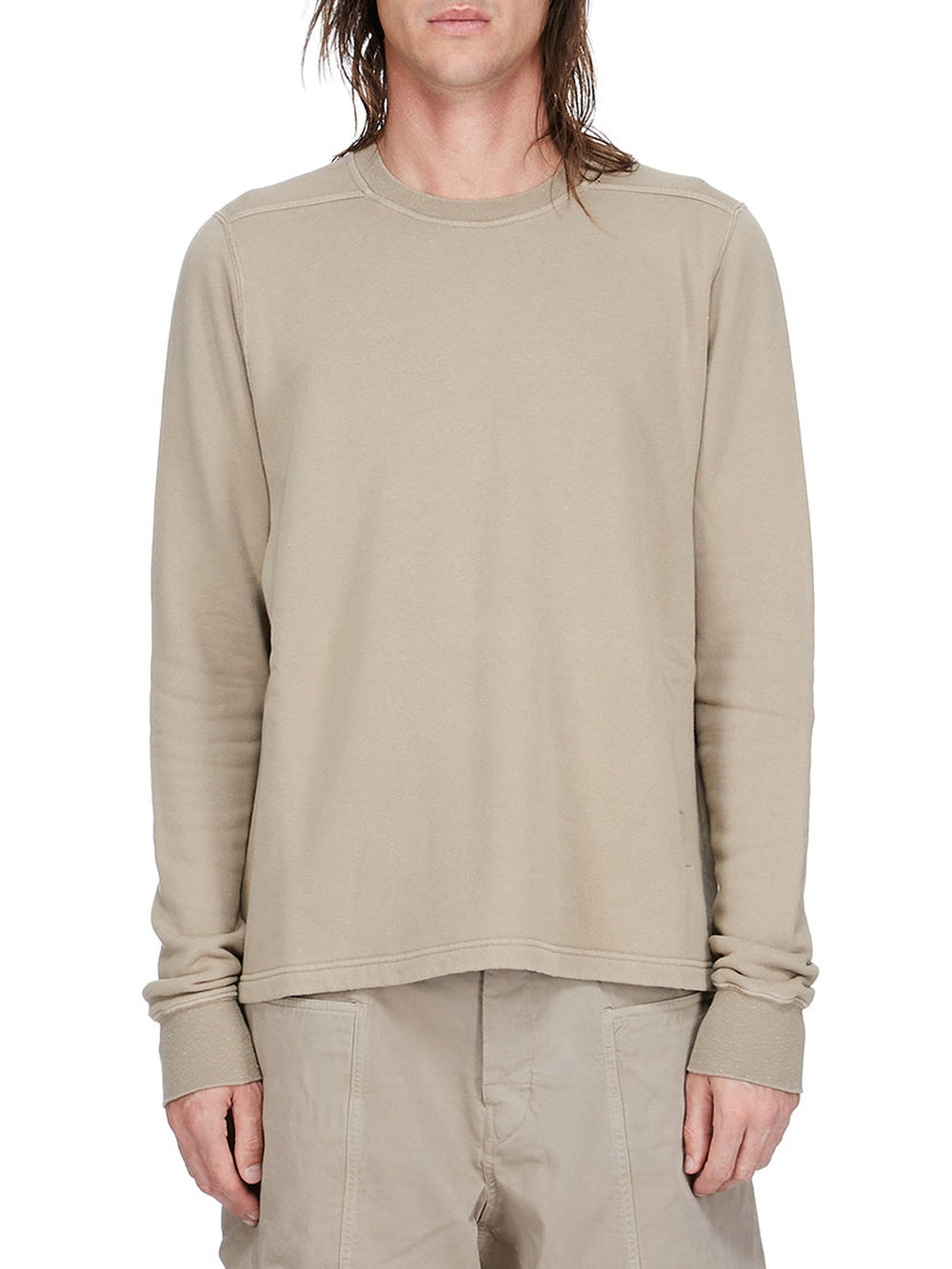 Round-neck sweatshirt - Dirty Pearl
