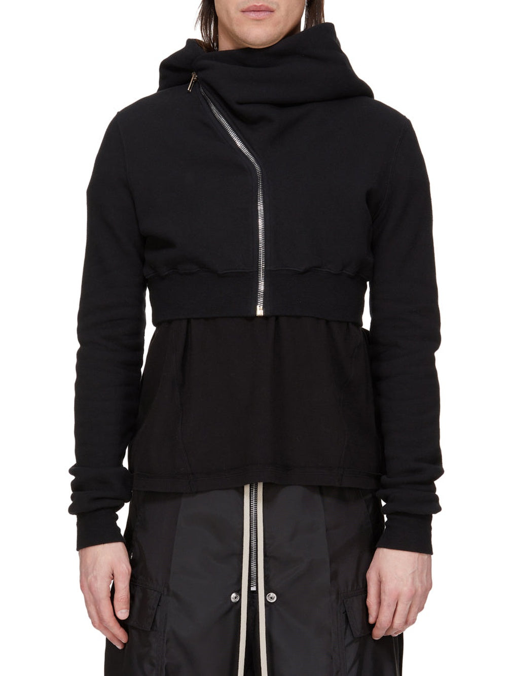 Sweatshirt Mountain Micro à capuche - Black