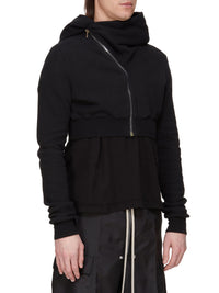 Sweatshirt Mountain Micro à capuche - Black