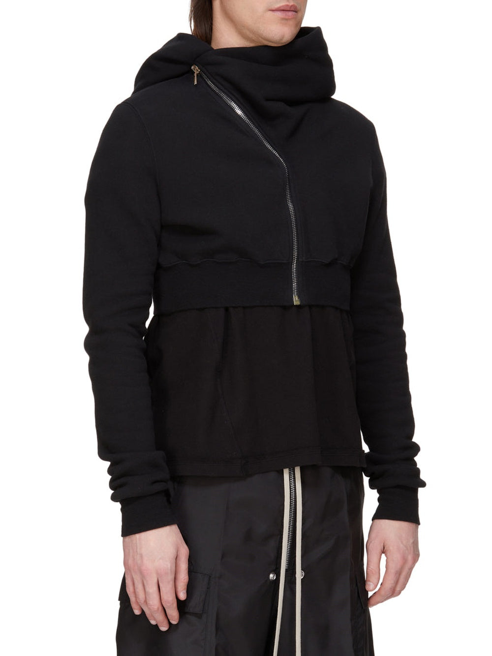 Sweatshirt Mountain Micro à capuche - Black