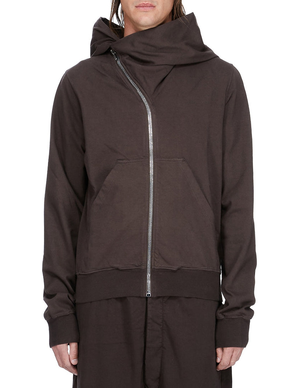 Mountain Hooded T-shirt - Dark Dust