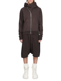 Mountain Hooded T-shirt - Dark Dust