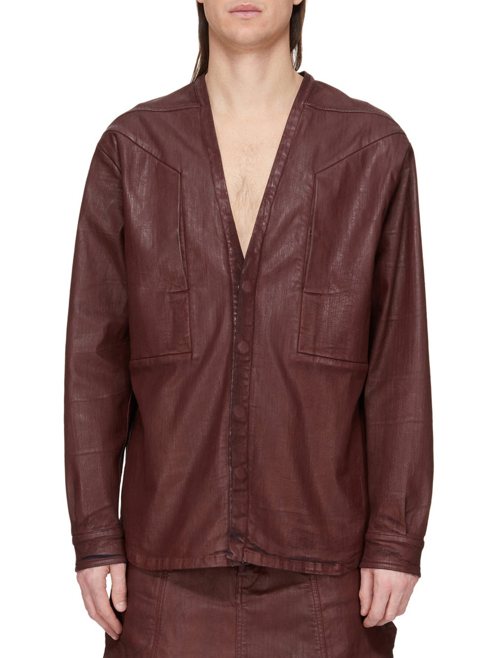 Larry Jumbo Fogpocket denim shirt - Scab Wax