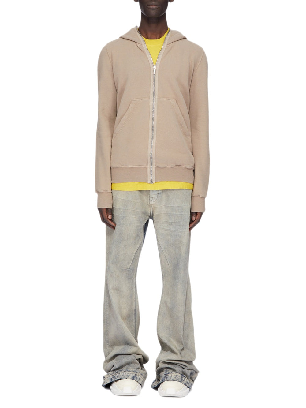 Bolan Bootcut denim trousers - Mineral Pearl