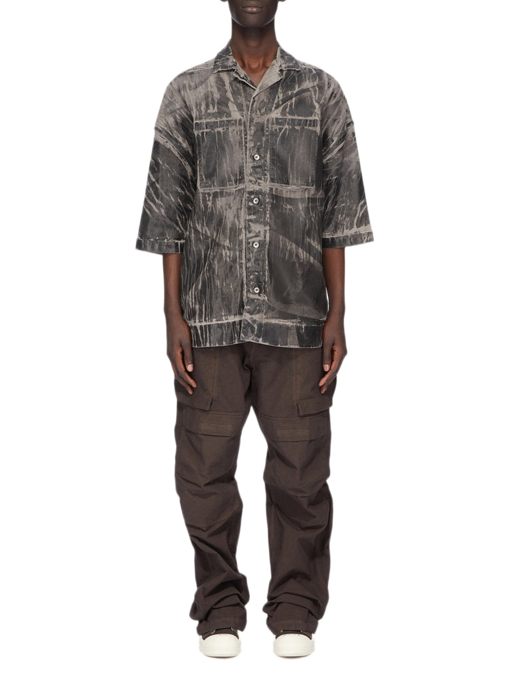 Stefan cargo trousers - Dark Dust