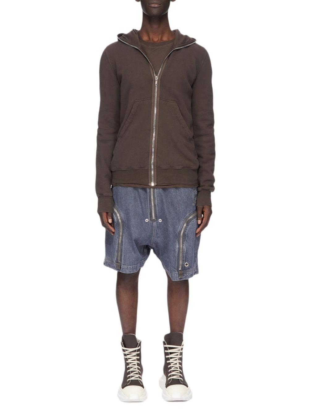 Short Bauhaus en denim - Washed Grey