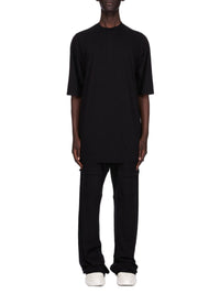 Creatch wide-leg cargo trousers with drawstring - Black