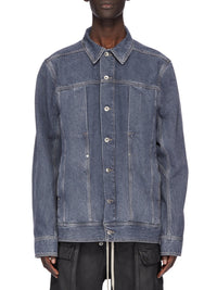 Veste Lido Worker en denim - Washed Grey