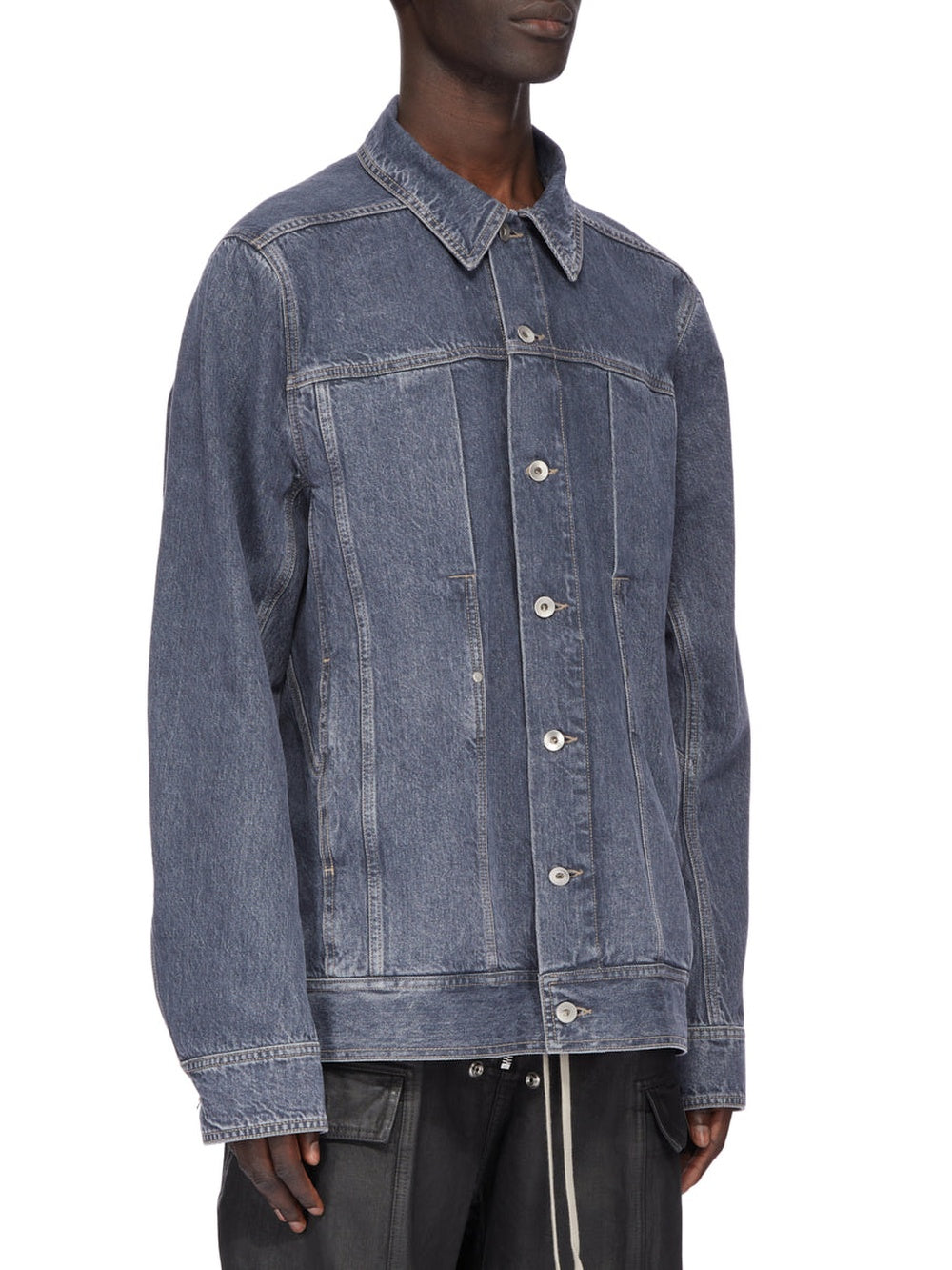 Veste Lido Worker en denim - Washed Grey