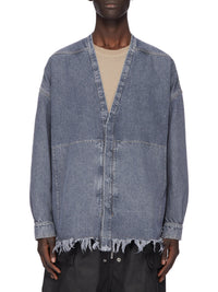 Surchemise Lido Larry en denim - Washed Grey