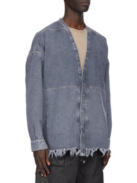 Surchemise Lido Larry en denim - Washed Grey