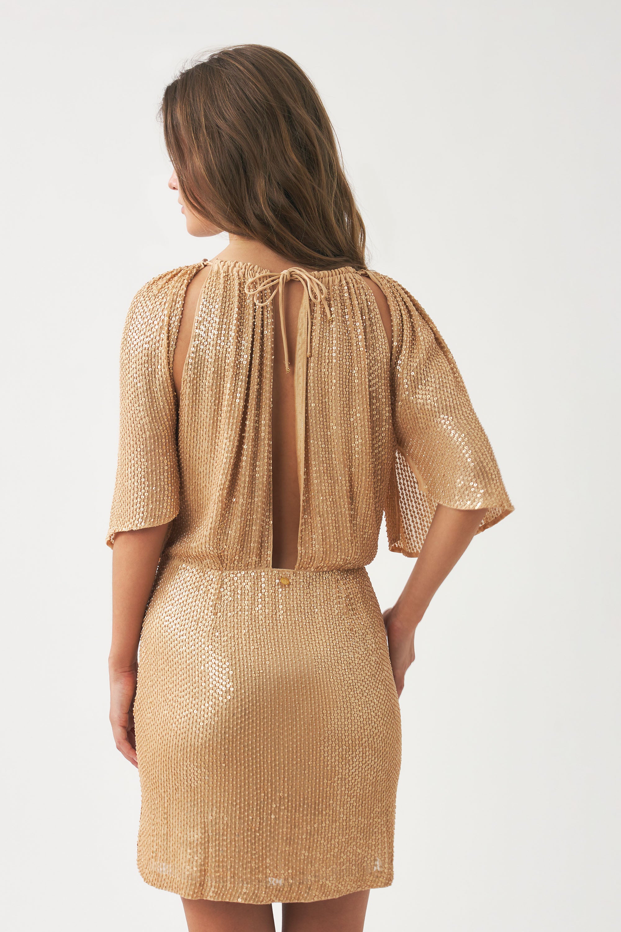 NUDE DUNE MINI DRESS
