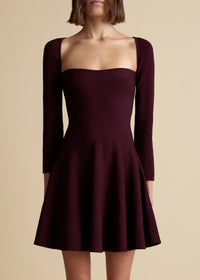 Dylan dress - Merlot