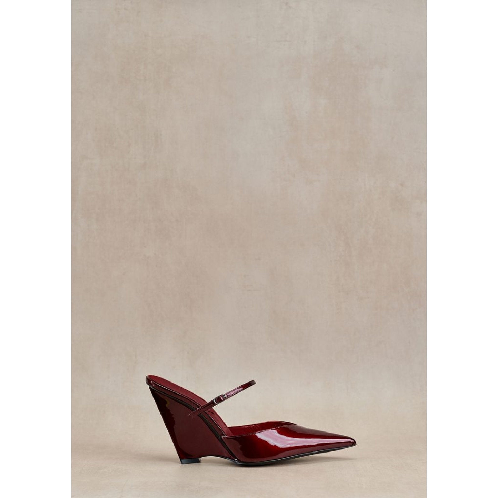 Ruby 100 leather sandals - Cherry jelly