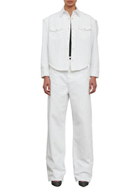 Denim Jacket - White