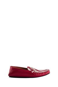 Mocassins Meeko en cuir - Red