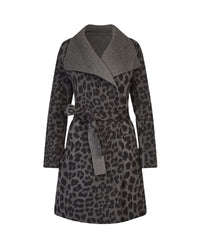 Manteau Dordogne en laine - Charcoal