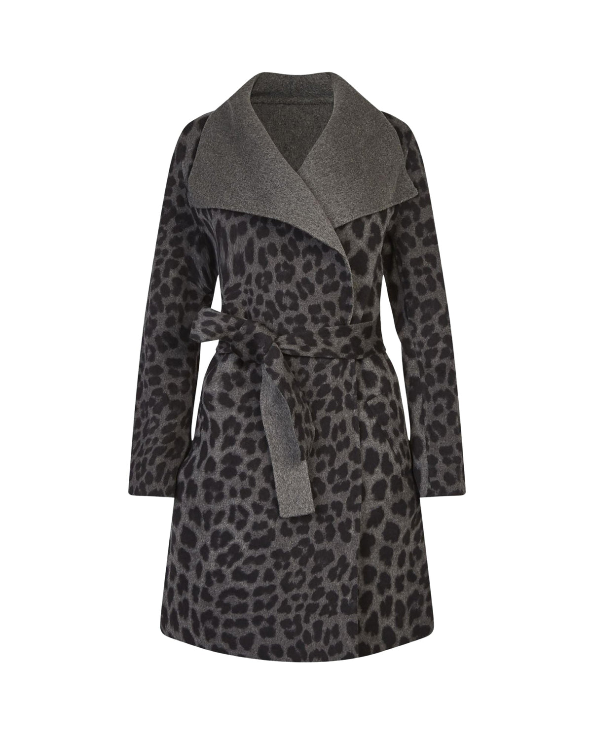 Manteau Dordogne en laine - Charcoal