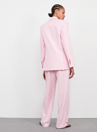 Double Breasted Blazer - Blush