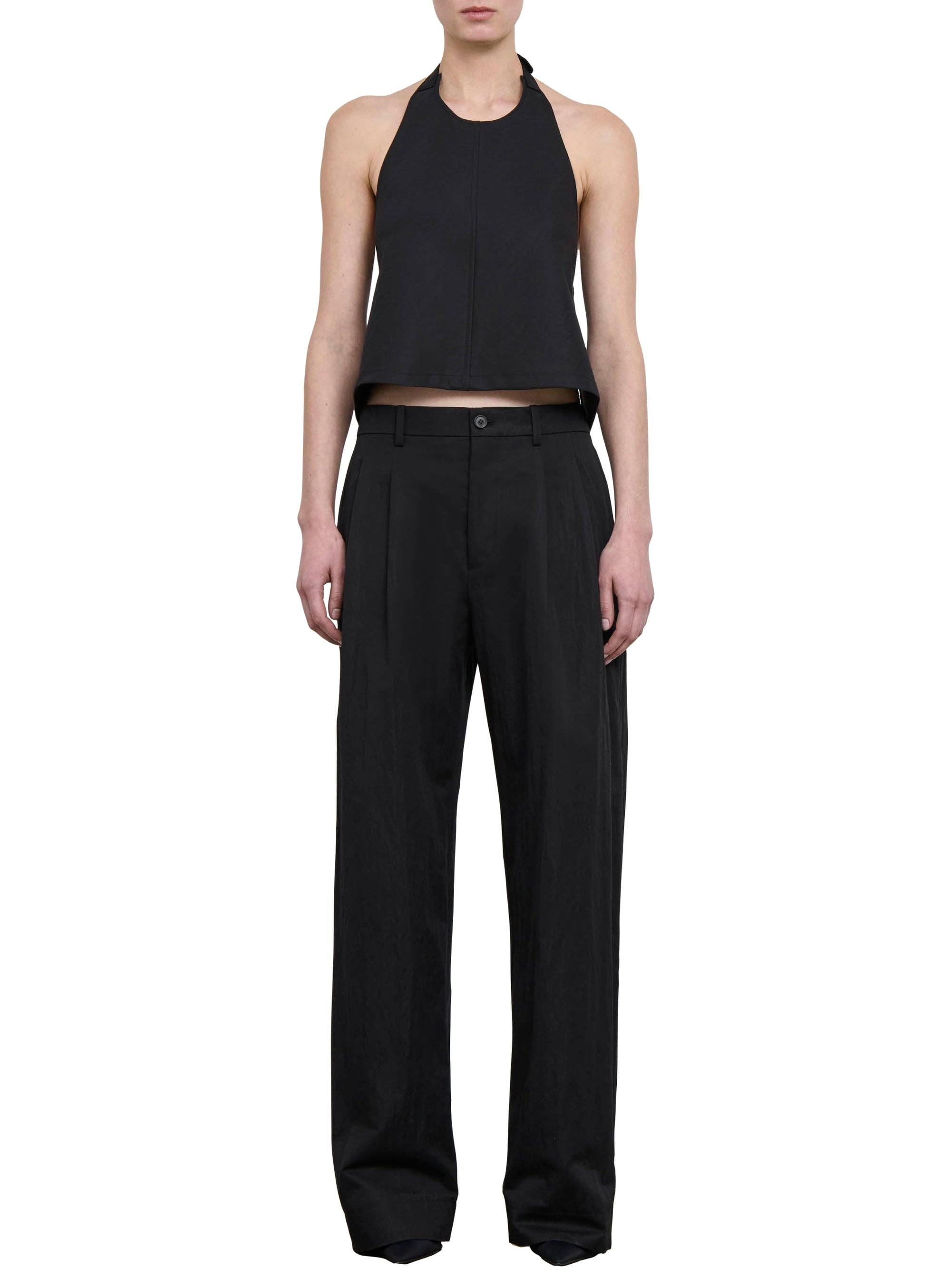 Top dos nu - Black
