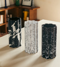 Vase Duetto Solo - Noir Et Blanc