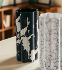 Vase Duetto Solo - Noir Et Blanc