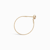 2qty RELIQUAT 295€/ QTY IN : 2-QTY OUT : 0- ST : 0% // Boucle d'oreille cercle petit                 -Jaune