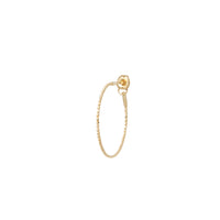 2qty RELIQUAT 295€/ QTY IN : 2-QTY OUT : 0- ST : 0% // Boucle d'oreille cercle petit                 -Jaune