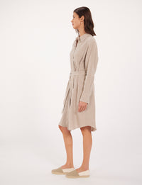 1qty NEW  / Robe-chemise Amour en lin - Ru