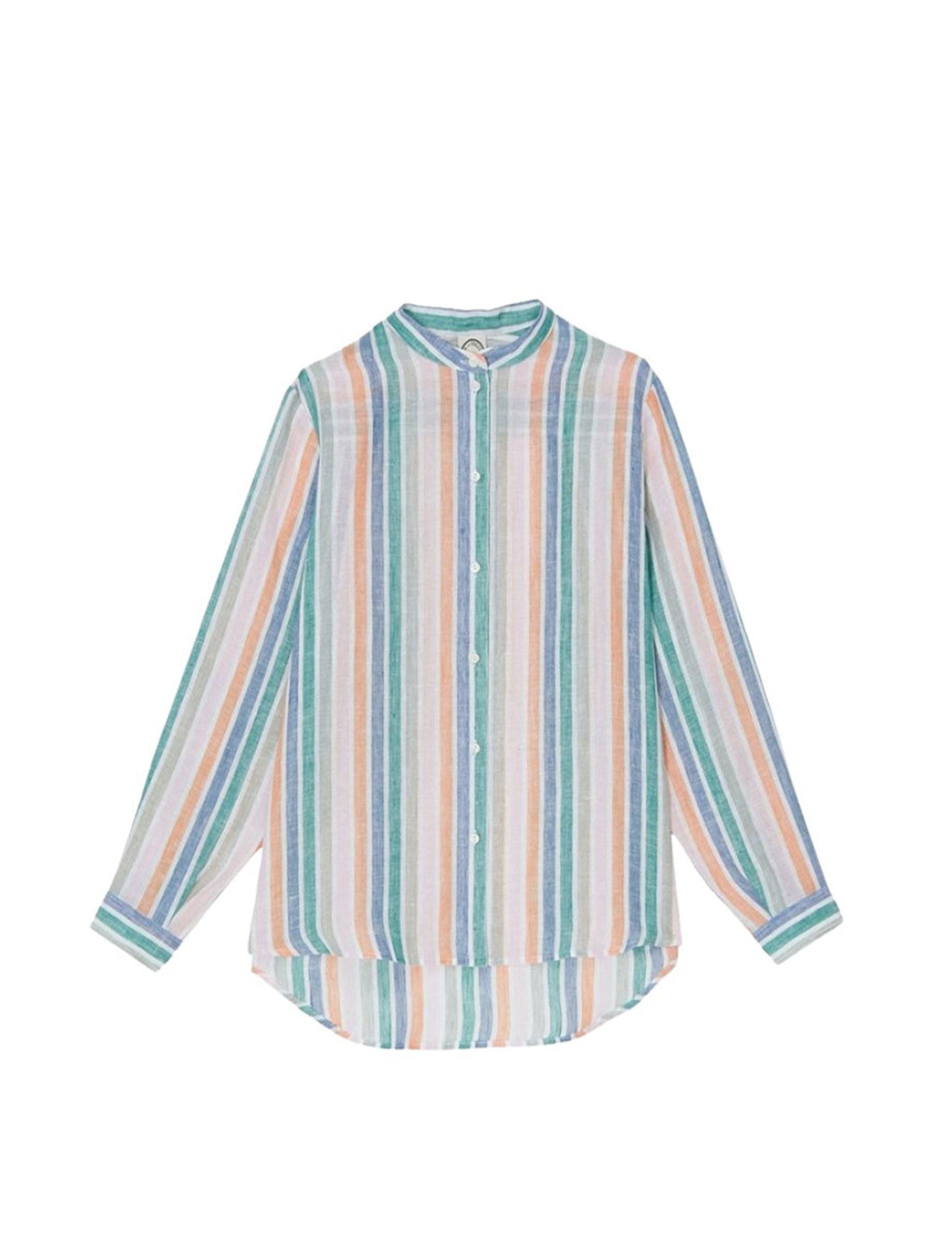 2qty RELIQUAT 80€ 0%  / Chemise Jeany en lin - Multicolor