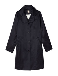1qty RELIQUAT 190€ 0%  / Manteau satiné Rochefort - Dark Navy