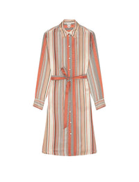 2qty RELIQUAT 90€ 0%  / Robe chemise Amour - Camel Multicolor