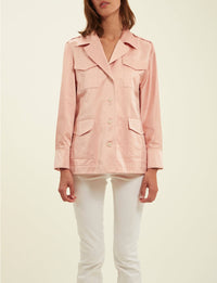 1qty RELIQUAT 120€ 0%  / Blazer Neva saharienne - Pink Beige