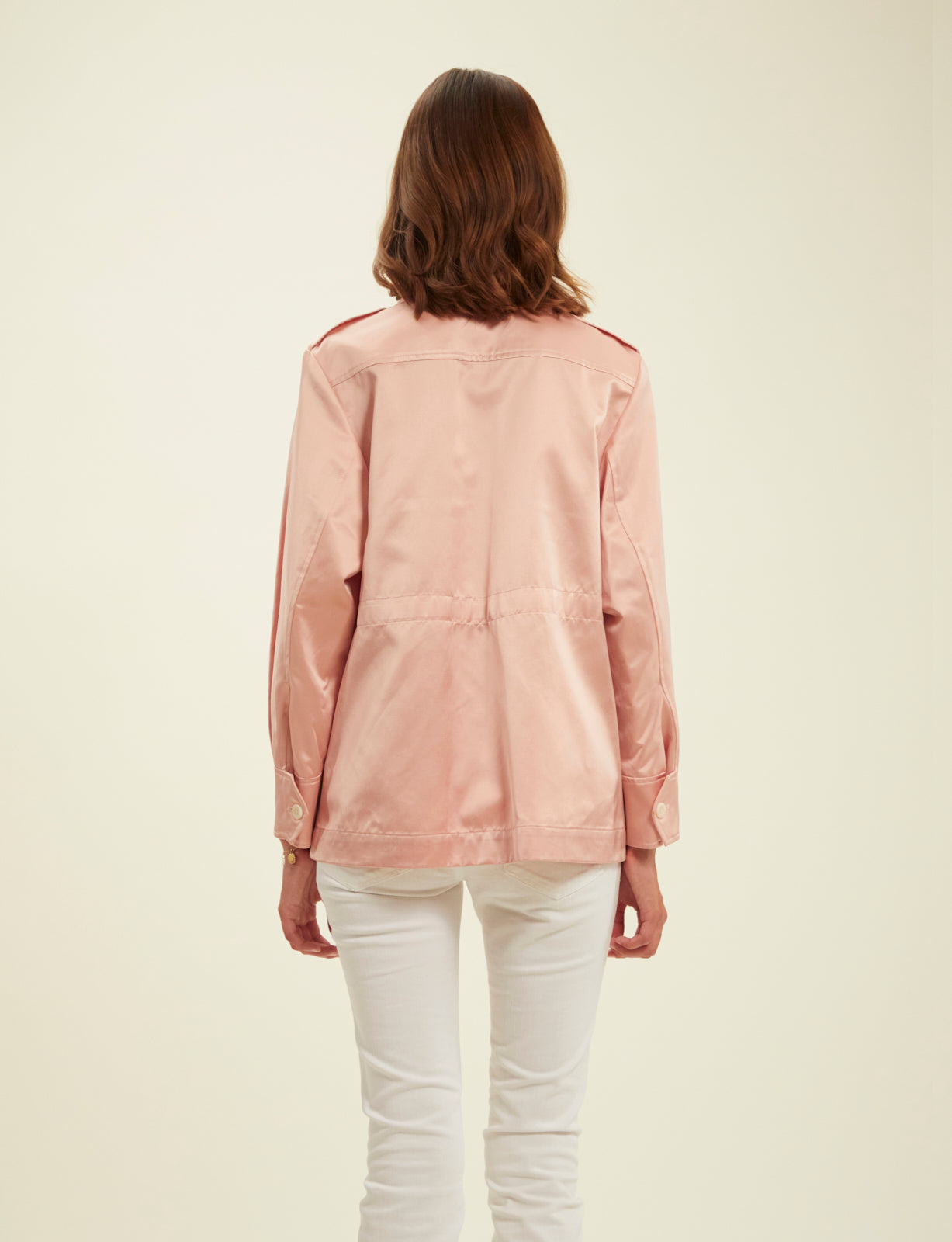 1qty RELIQUAT 120€ 0%  / Blazer Neva saharienne - Pink Beige