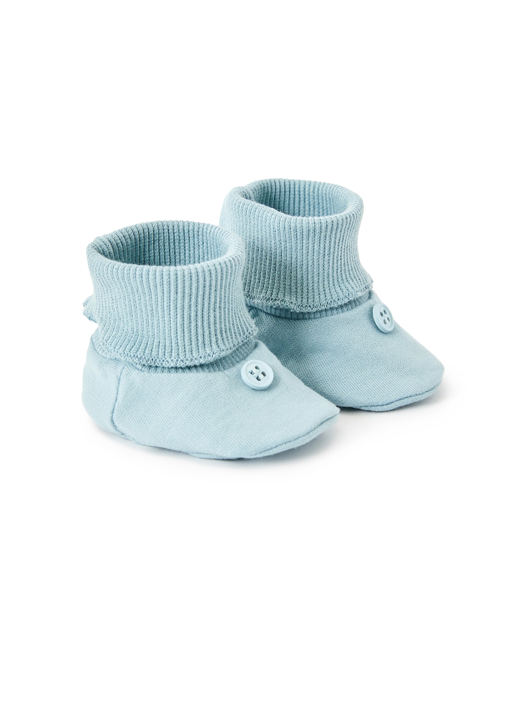 Set cappellino e scarpe azzurro