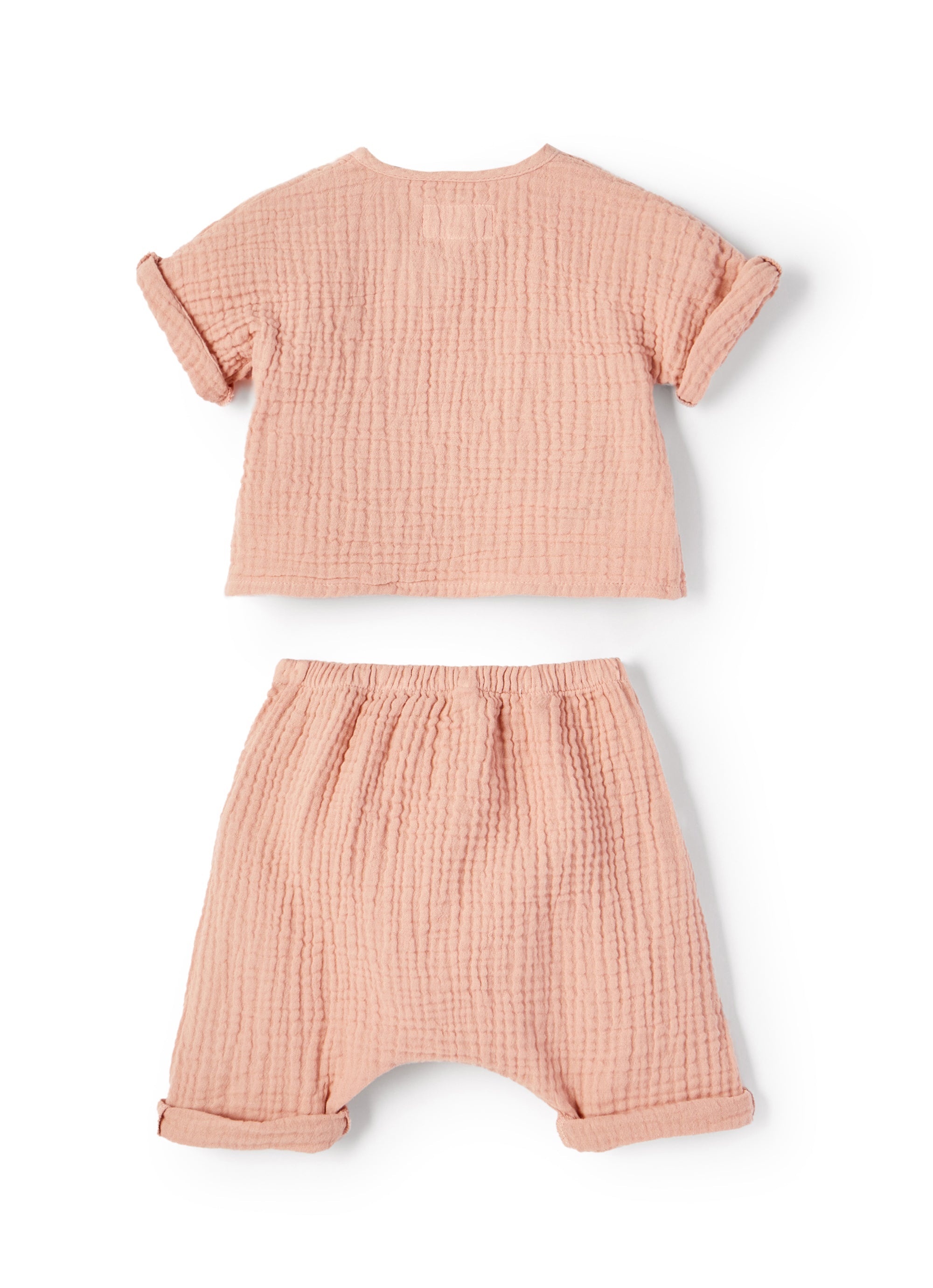 Completo stile kimono in garza
