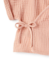 Completo stile kimono in garza