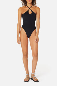 Maillot une pièce Ami de Cœur à dos nu - Black