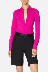 Chemise ajustée - Fuchsia