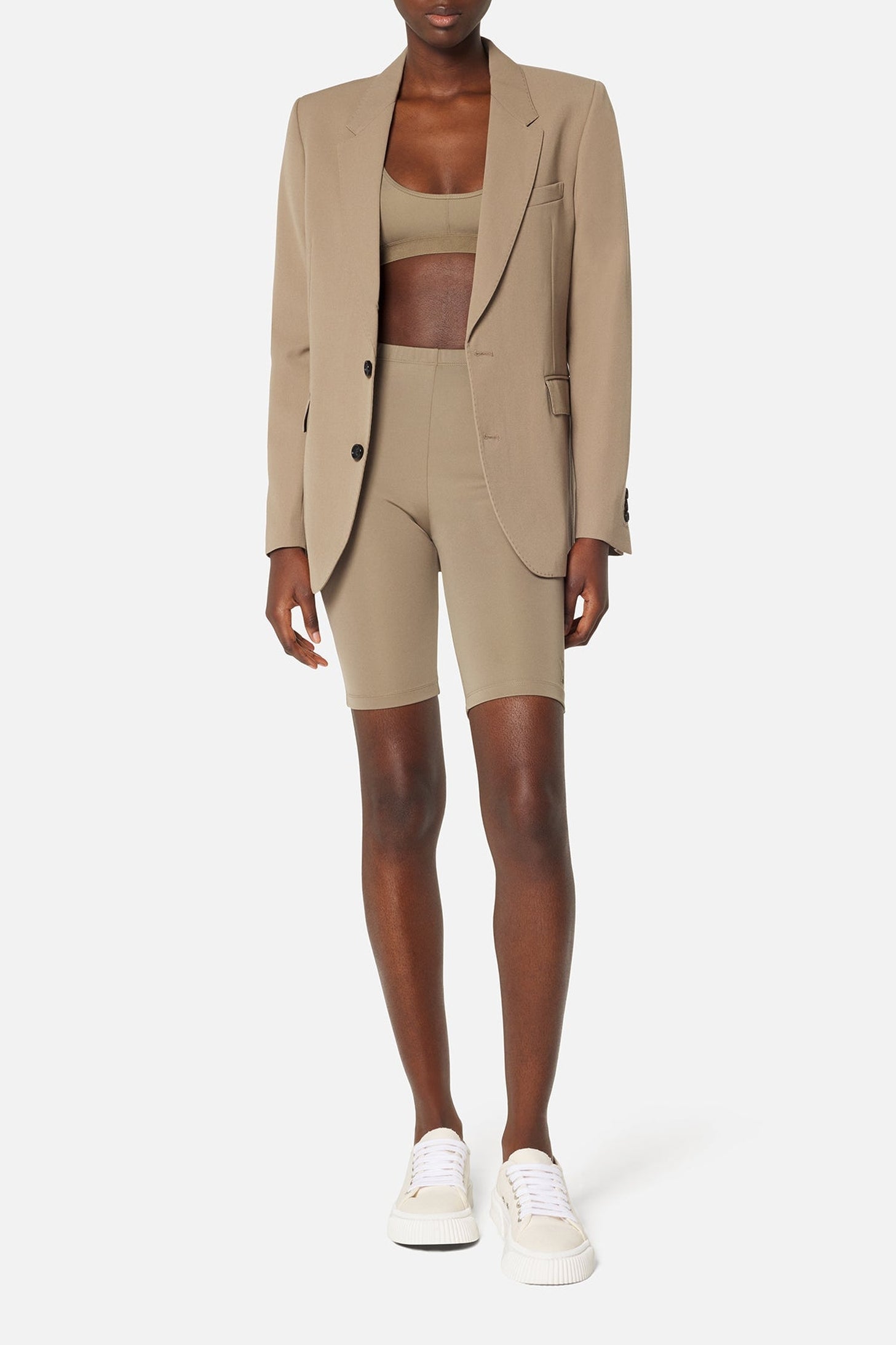 Short cycliste Ami de Cœur - Taupe