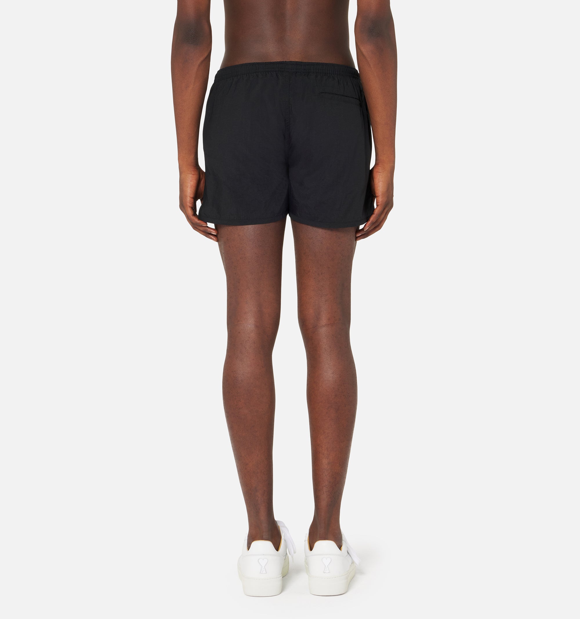 Short de bain Ami de Cœur avec logo - Black