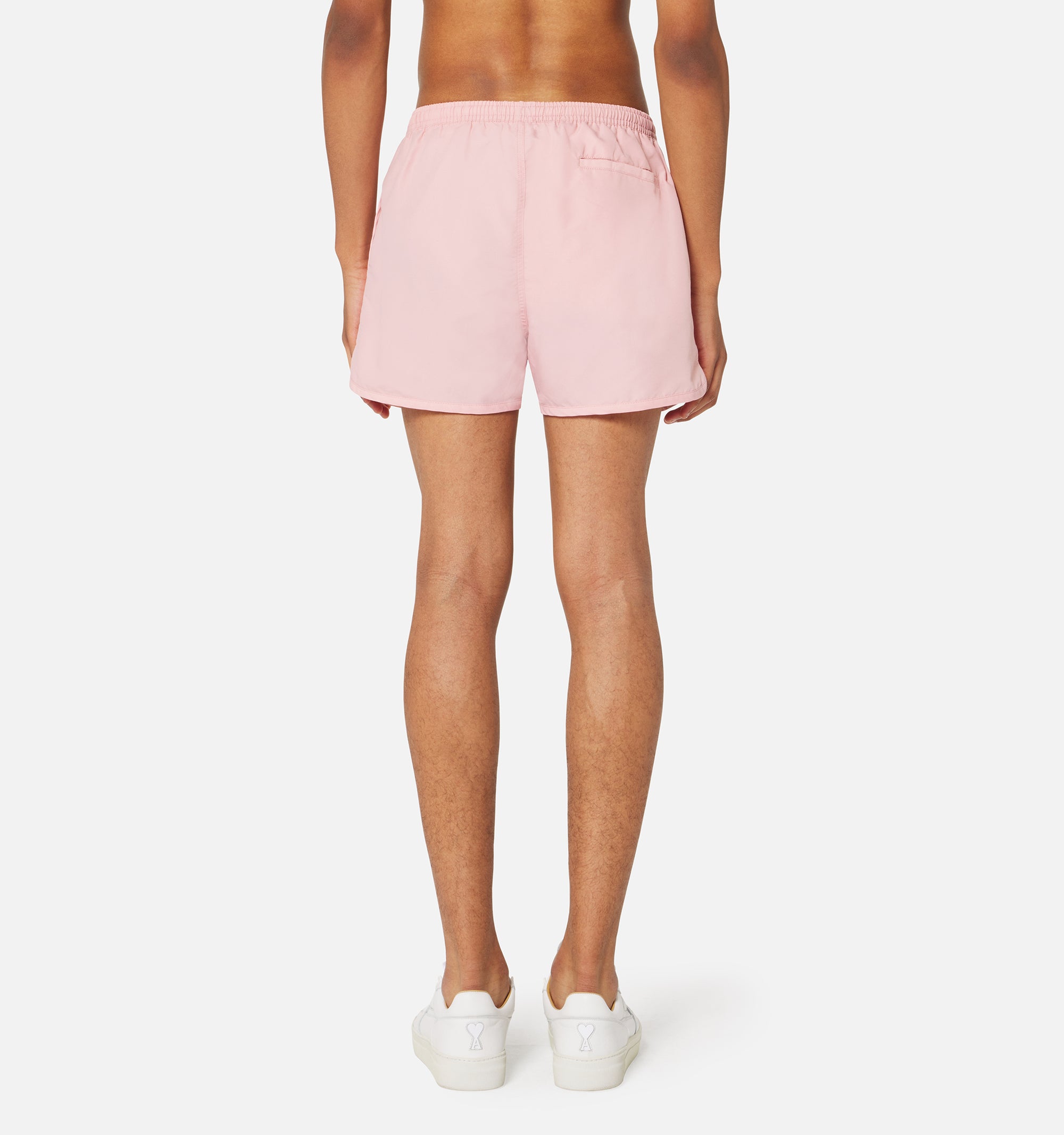 Short de bain Ami de Cœur avec logo - Pale Pink