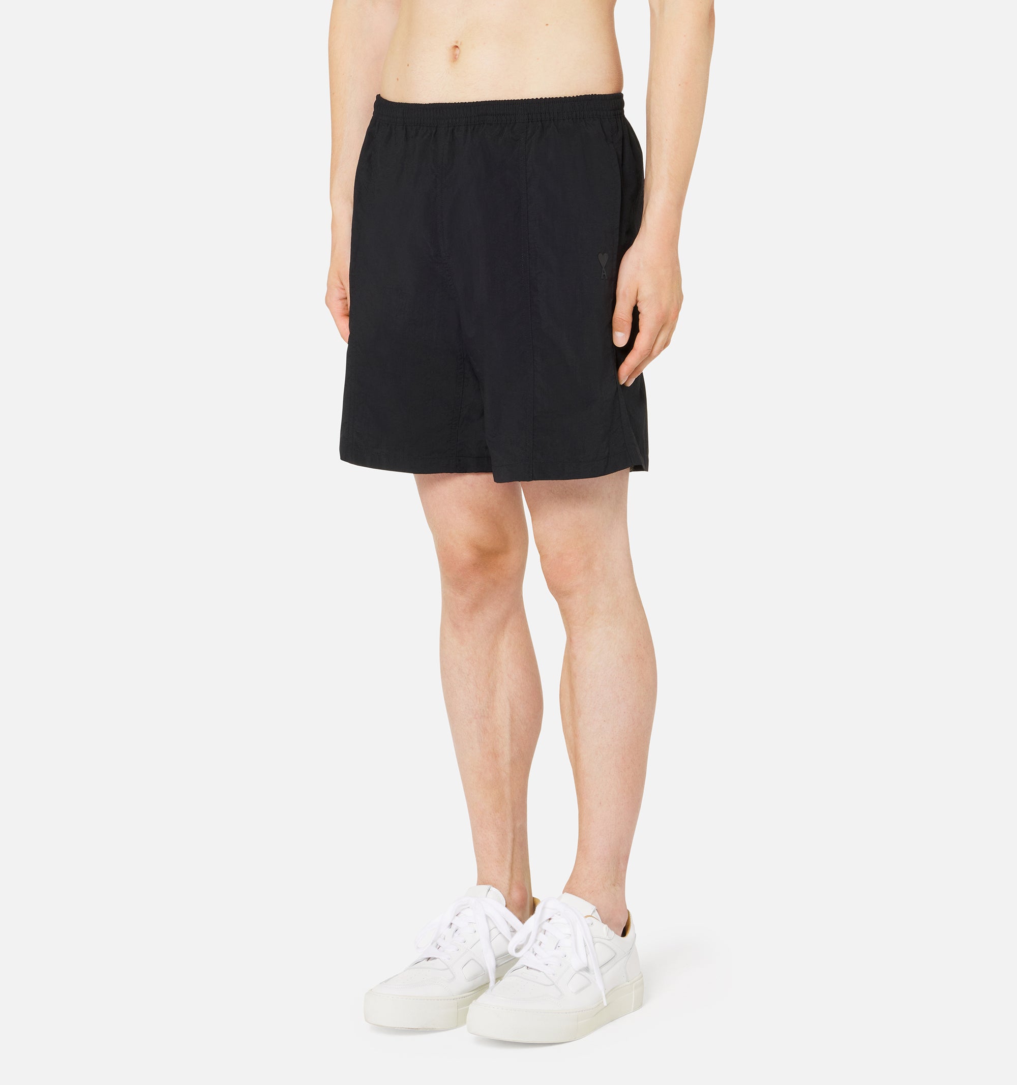 Short de bain Ami de Cœur avec logo - Black
