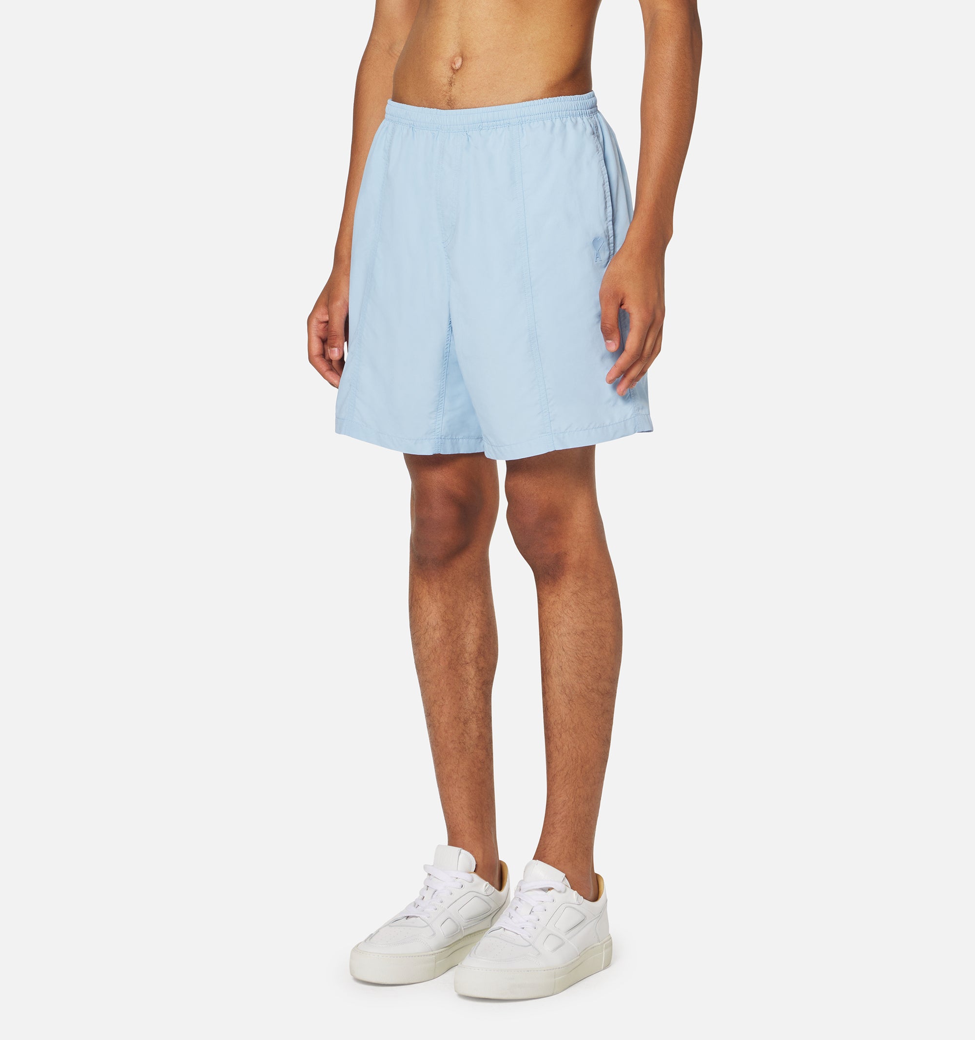 Short de bain Ami de Cœur avec logo - Sky Blue