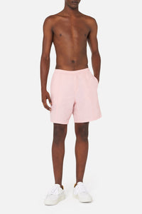 Short de bain Ami de Cœur avec logo - Pale Pink